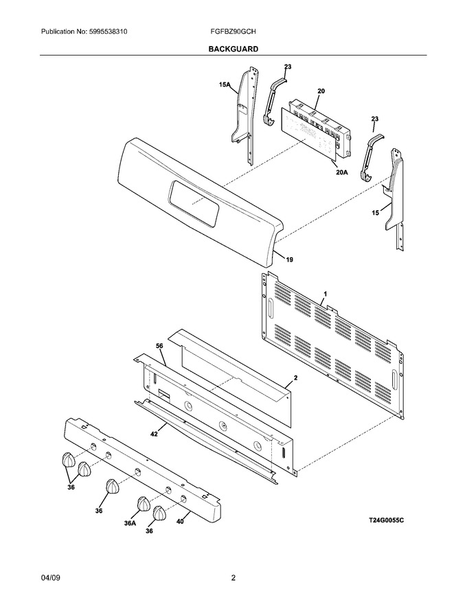 Diagram for FGFBZ90GCH