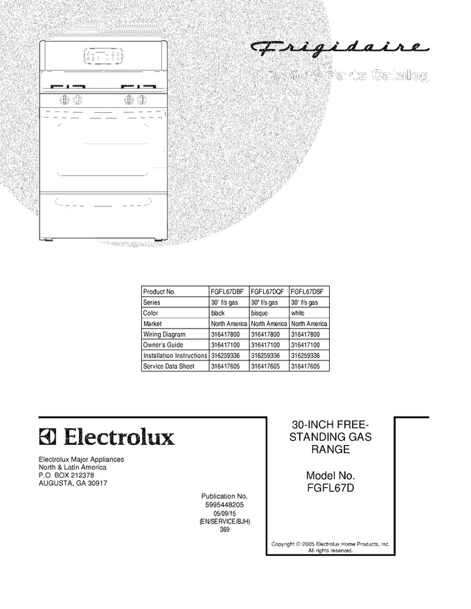 Diagram for FGFL67DBF