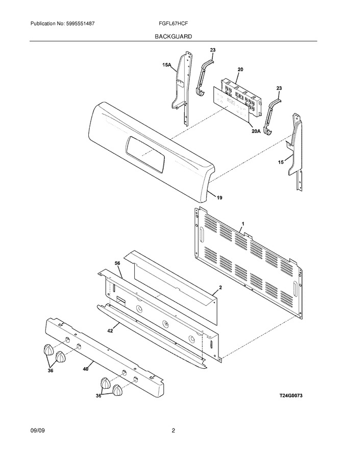 Diagram for FGFL67HCF