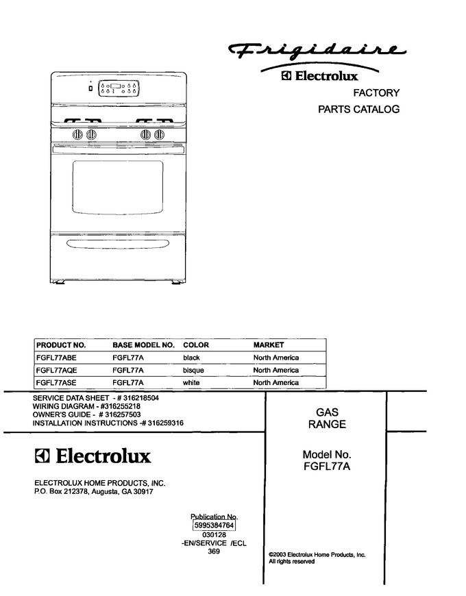 Diagram for FGFL77AQE