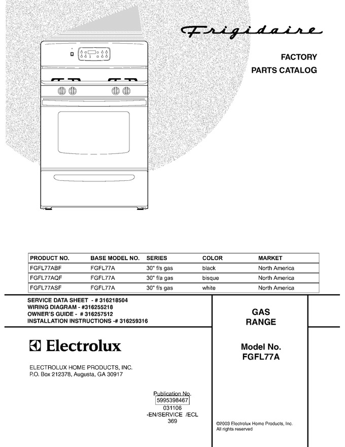 Diagram for FGFL77AQF