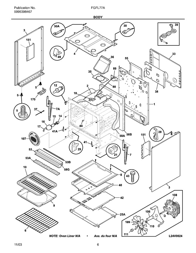 Diagram for FGFL77ASF
