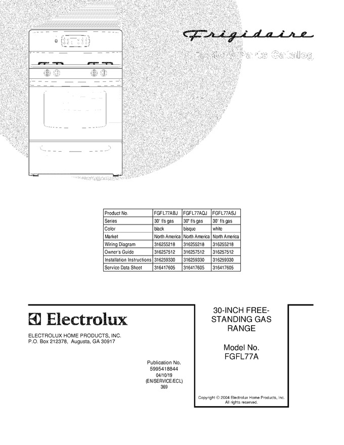 Diagram for FGFL77ABJ