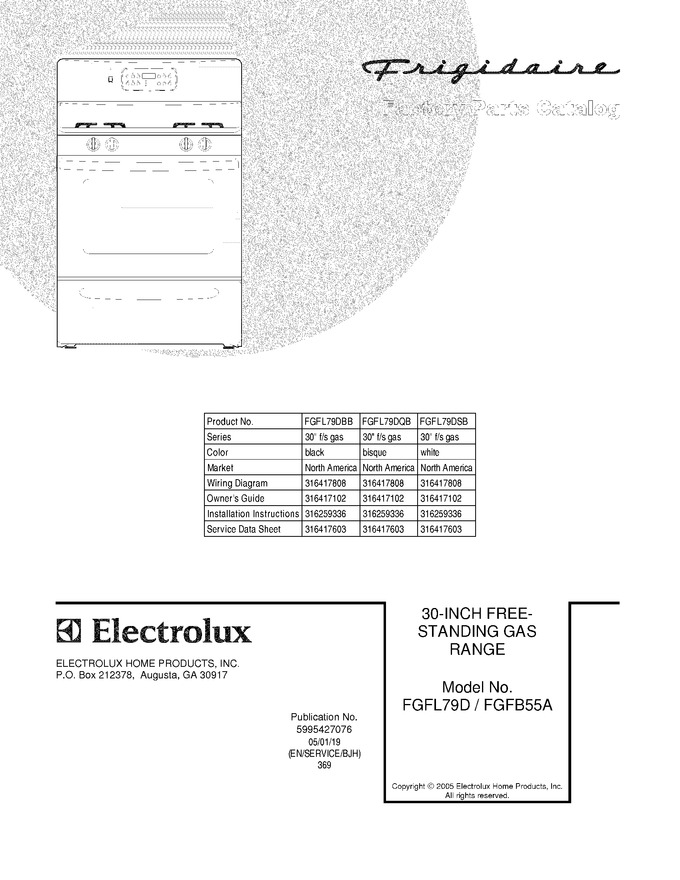 Diagram for FGFL79DQB