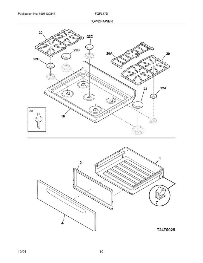 Diagram for FGFL87DQA