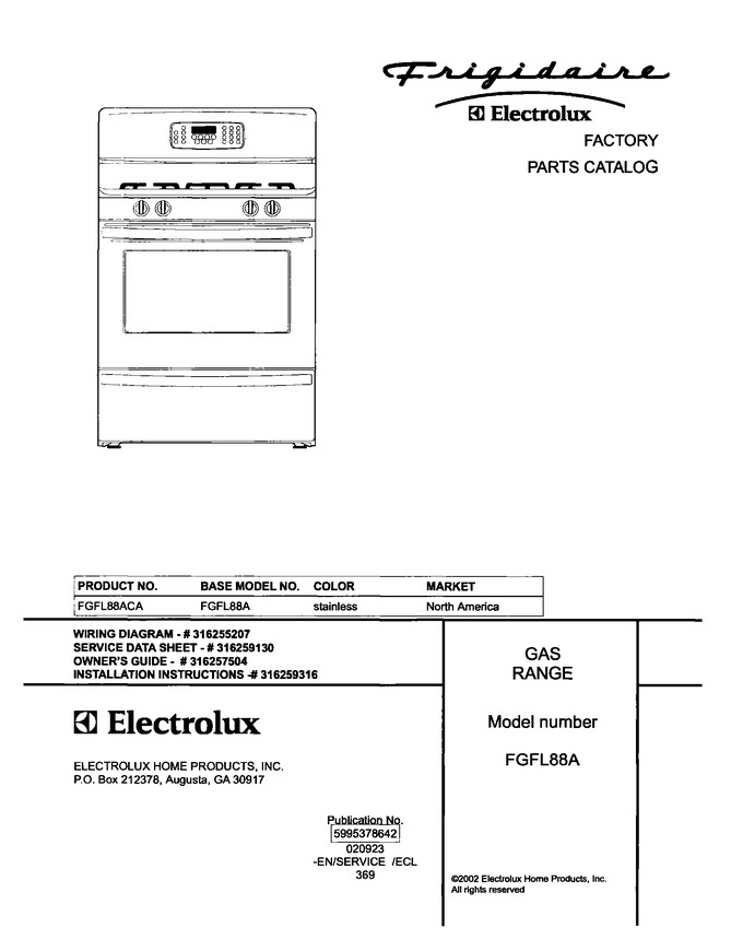 Diagram for FGFL88ACA