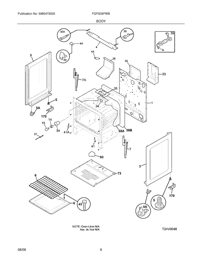 Diagram for FGFS36FWB