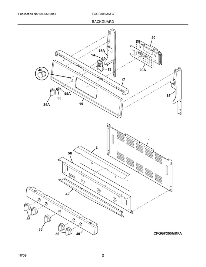 Diagram for FGGF305MKFC