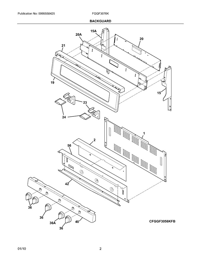 Diagram for FGGF3076KWD