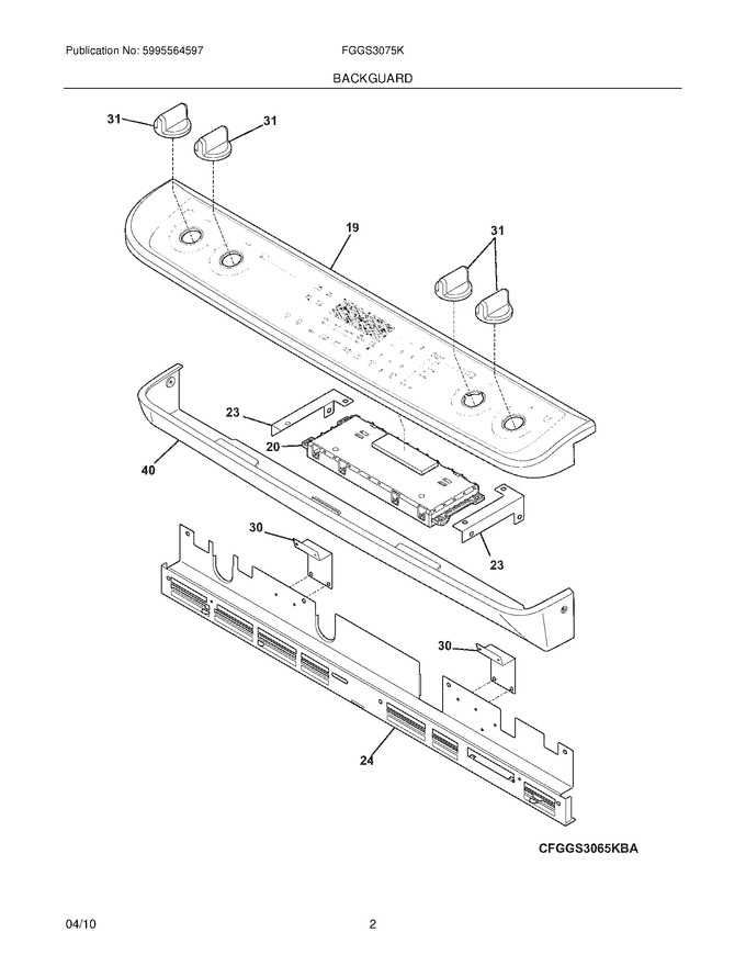 Diagram for FGGS3075KBB