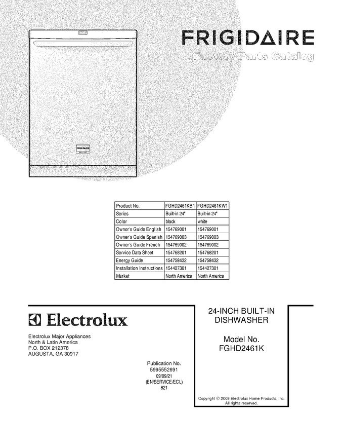 Diagram for FGHD2461KW1