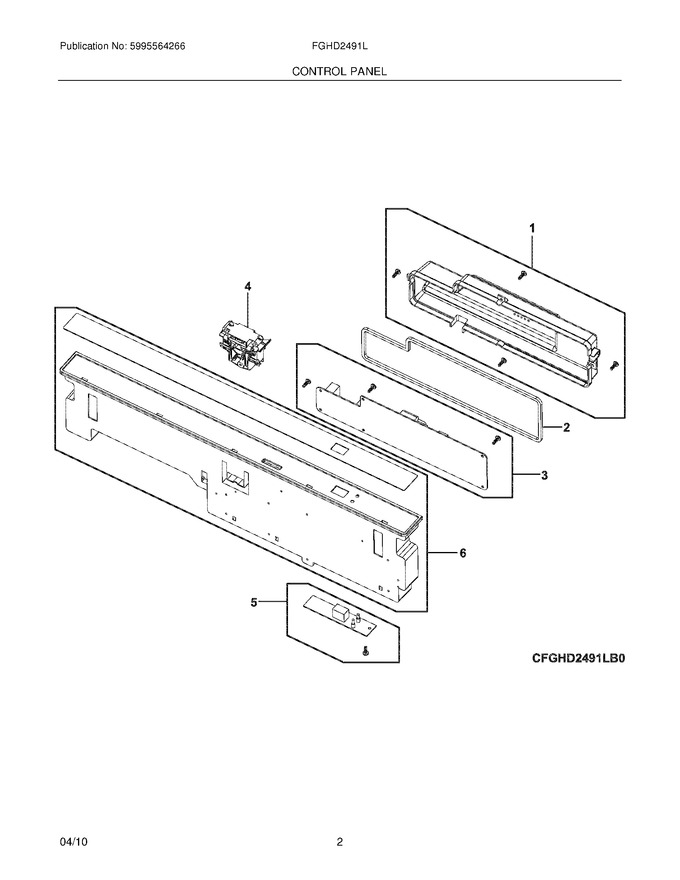 Diagram for FGHD2491LW0