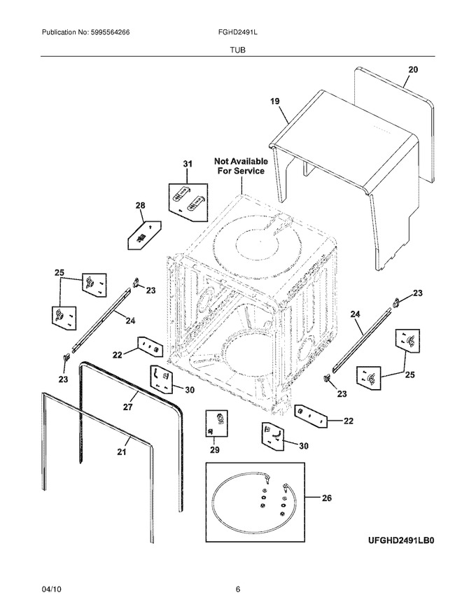Diagram for FGHD2491LW0