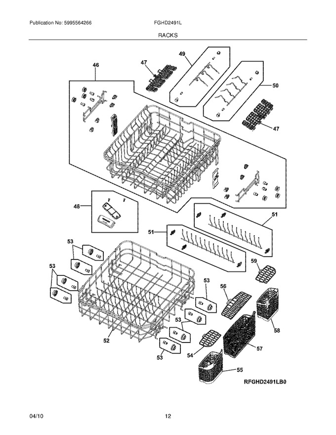 Diagram for FGHD2491LW0