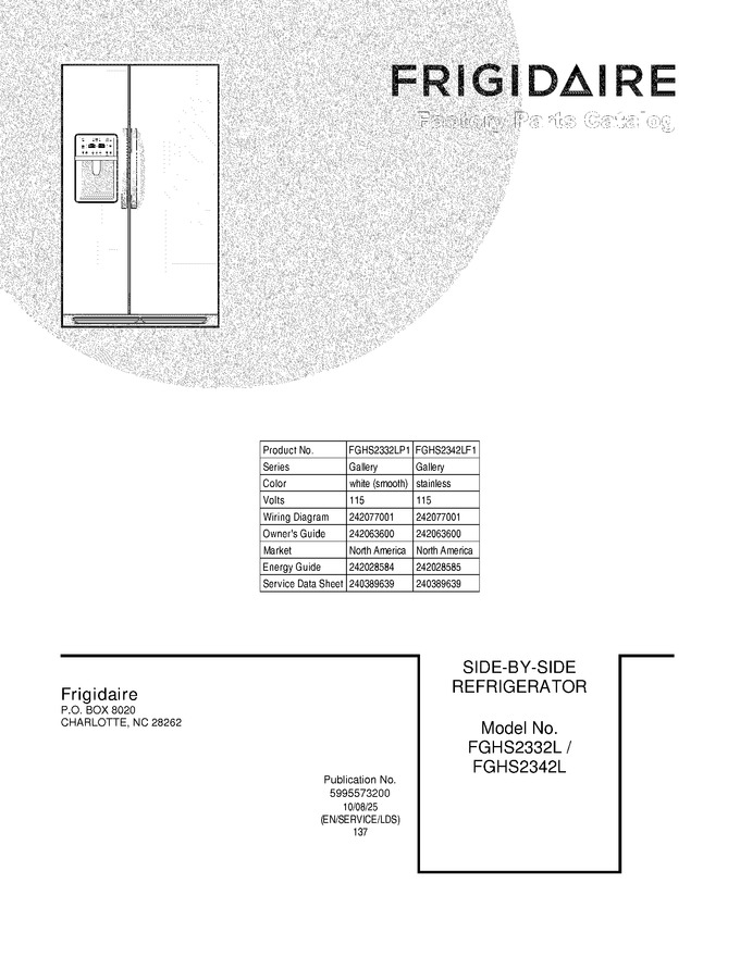 Diagram for FGHS2332LP1