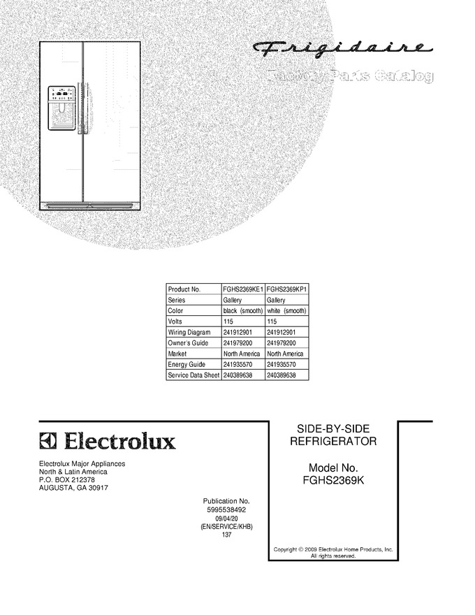 Diagram for FGHS2369KE1