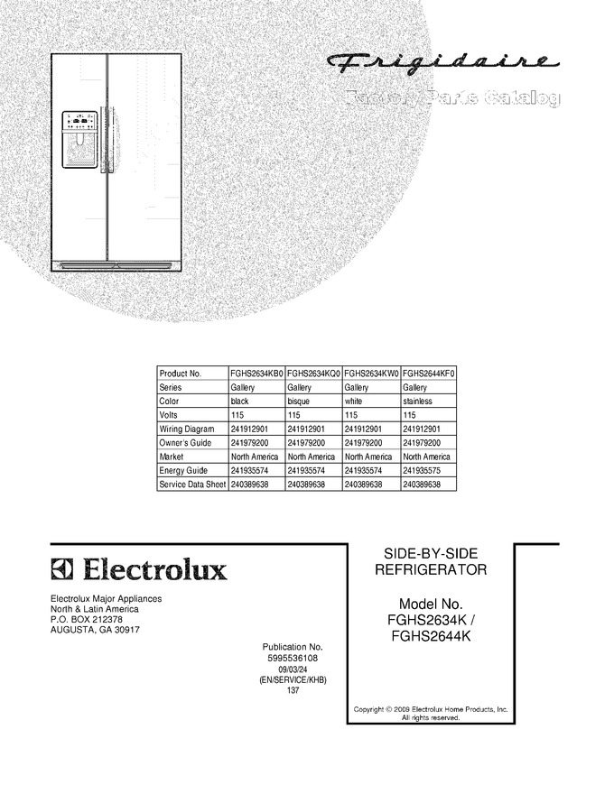 Diagram for FGHS2634KB0