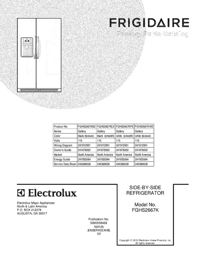 Diagram for FGHS2667KE2