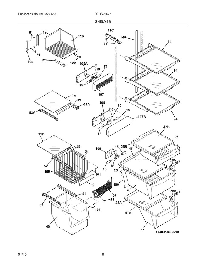 Diagram for FGHS2667KP2