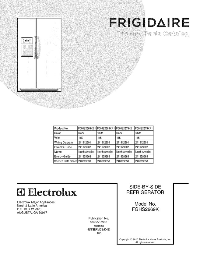 Diagram for FGHS2669KE1