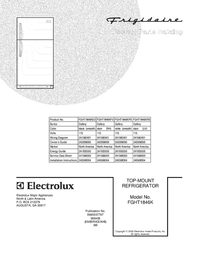 Diagram for FGHT1846KF0