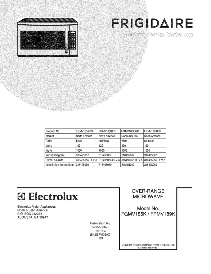 Diagram for FPMV189KFB
