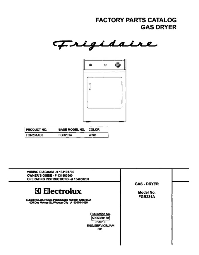 Diagram for FGR231AS0