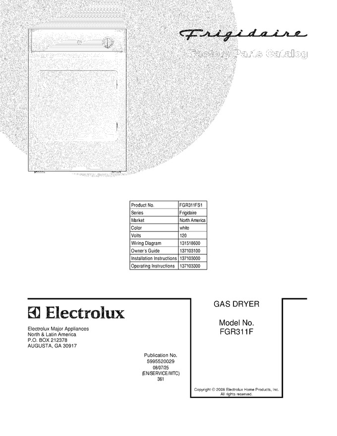 Diagram for FGR311FS1