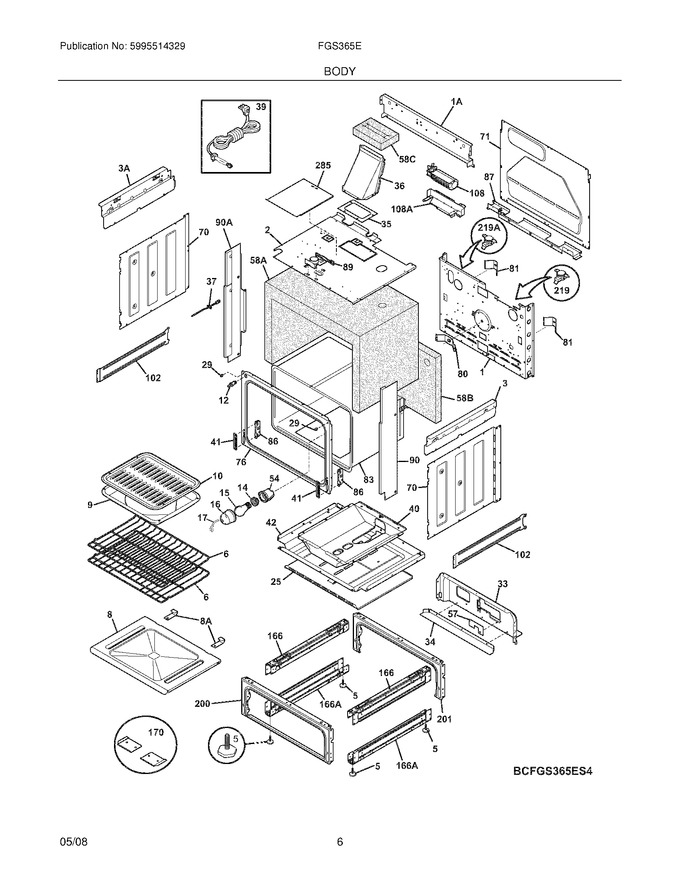 Diagram for FGS365EQF