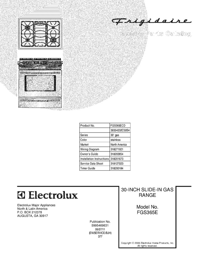 Diagram for FGS365ECD