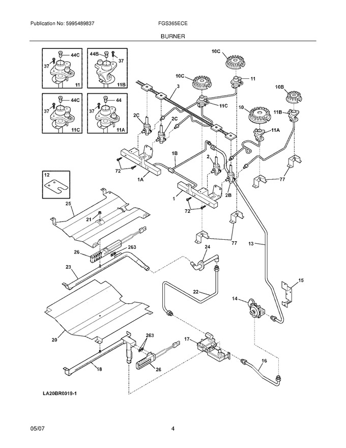 Diagram for FGS365ECE