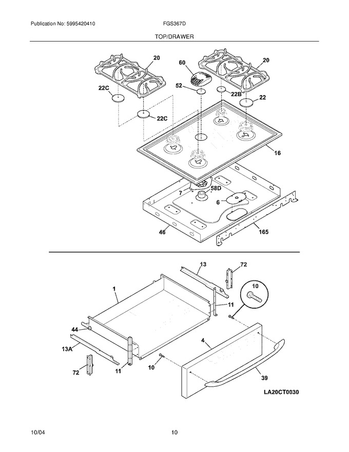 Diagram for FGS367DBA