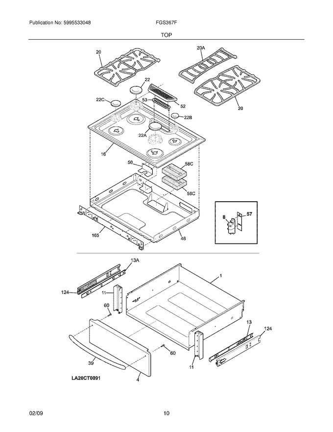 Diagram for FGS367FCE