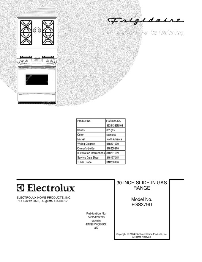 Diagram for FGS379DCA