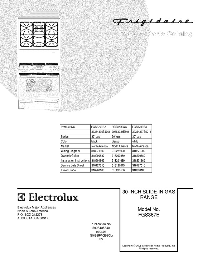 Diagram for FGS379EQA