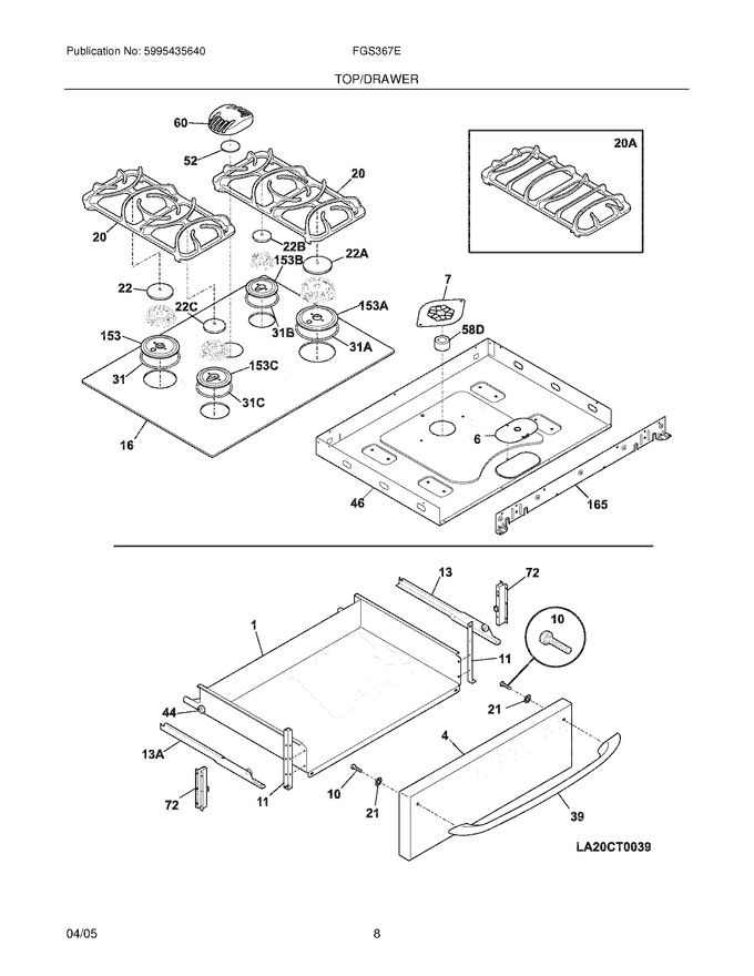 Diagram for FGS379EQA