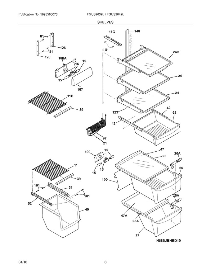 Diagram for FGUS2632LE0
