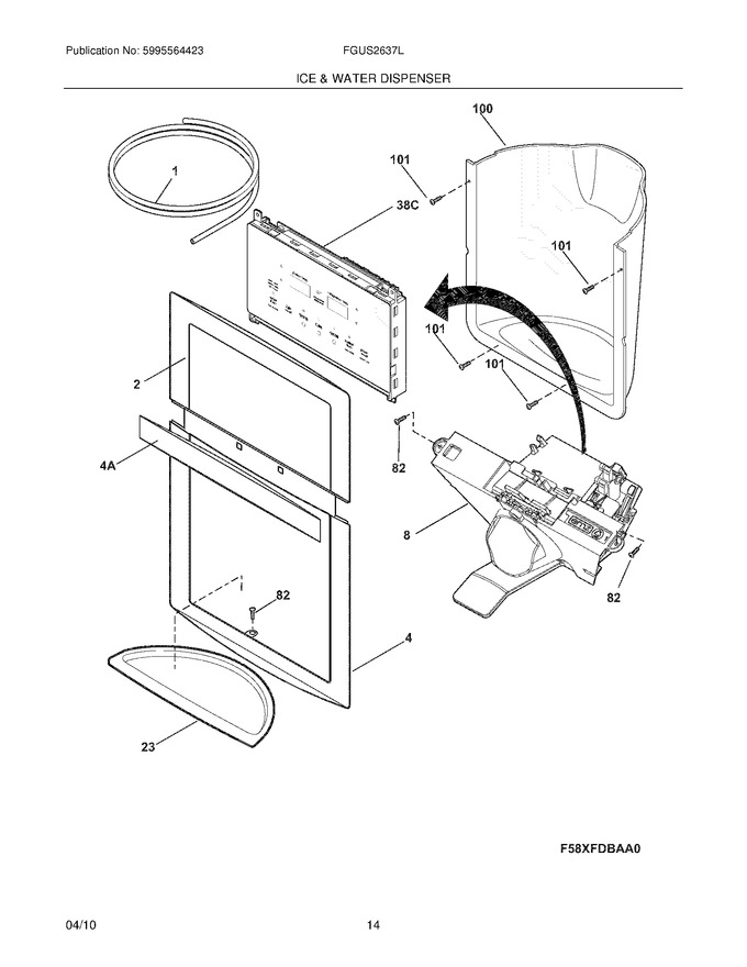 Diagram for FGUS2637LE0