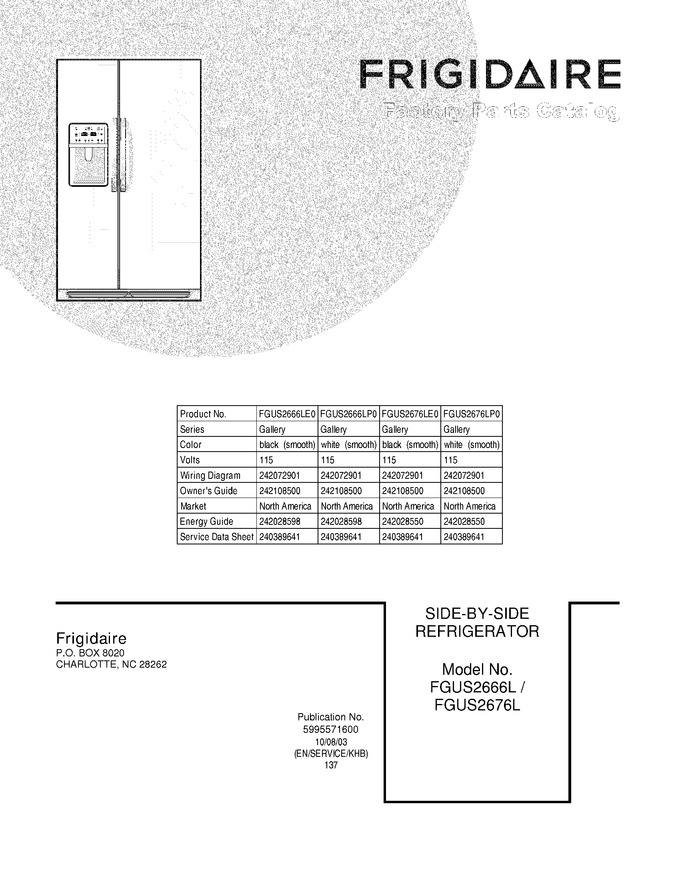 Diagram for FGUS2666LE0