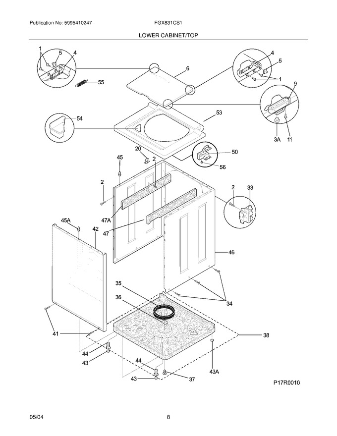 Diagram for FGX831CS1