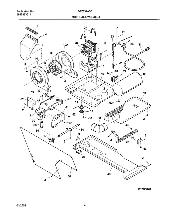 Diagram for FGZ831AS0
