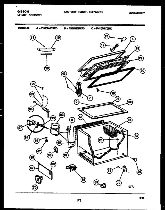 Diagram for FH10M5DXFD