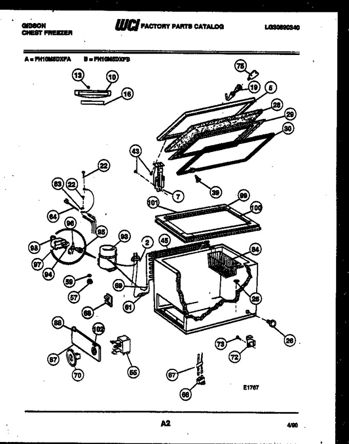 Diagram for FH10M5DXFA