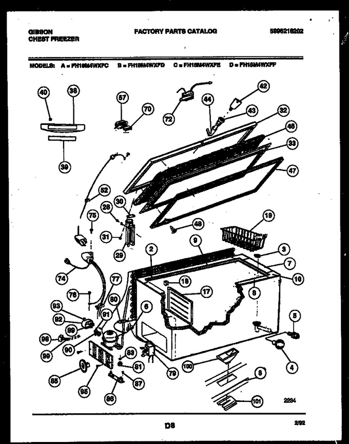 Diagram for FH18M4WXFC