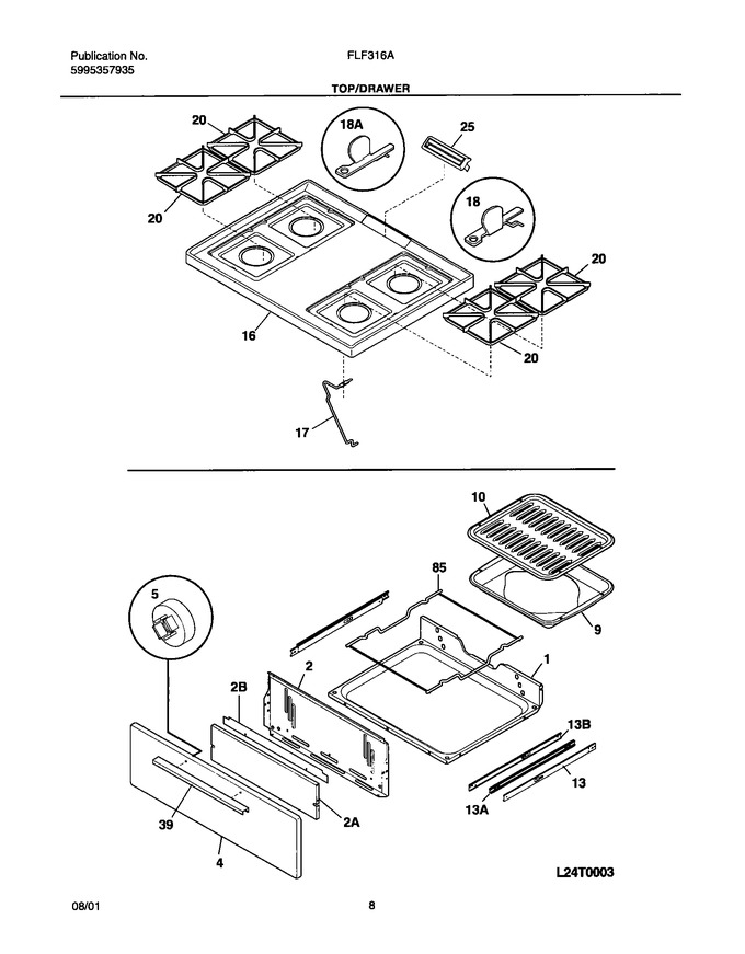 Diagram for FLF316ASA