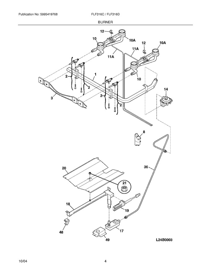 Diagram for FLF316CQC