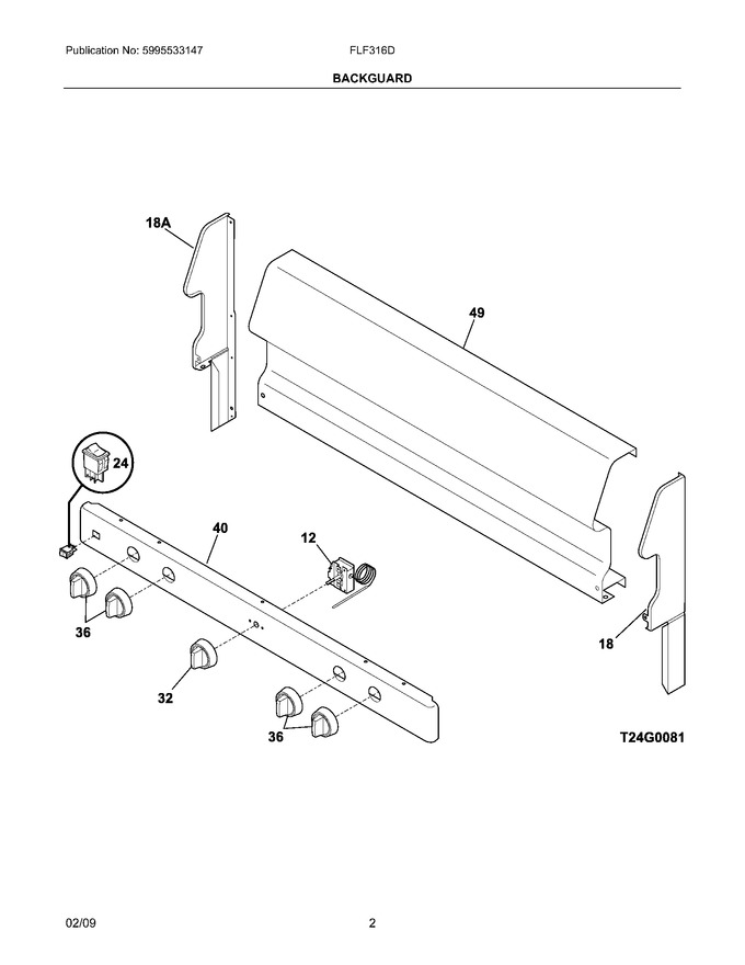 Diagram for FLF316DQF