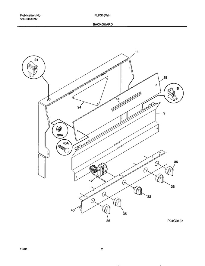 Diagram for FLF316WHSC