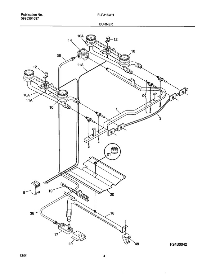 Diagram for FLF316WHTC