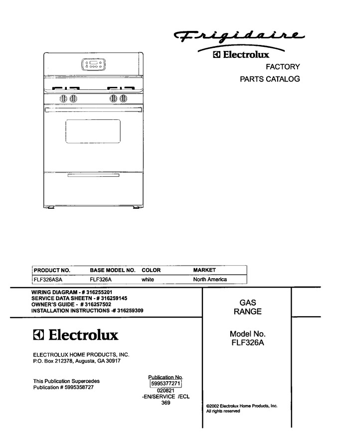 Diagram for FLF326ASA